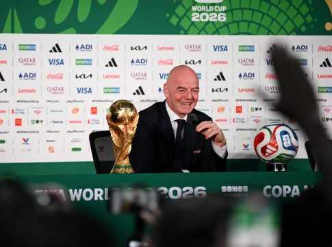 FIFA president ,Gianni Infantino.