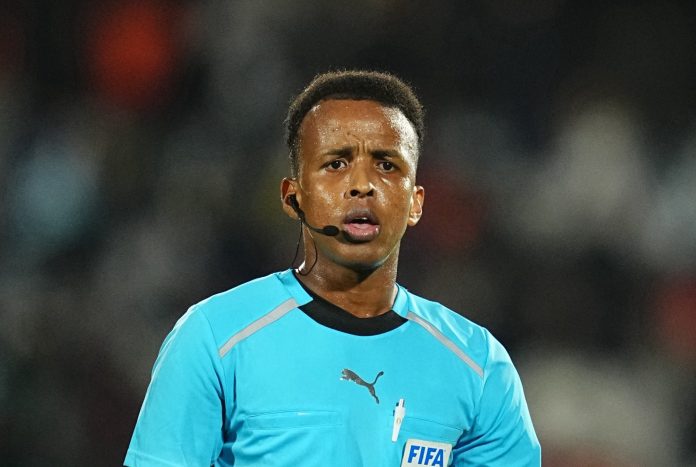 Somali referee Omar Artan