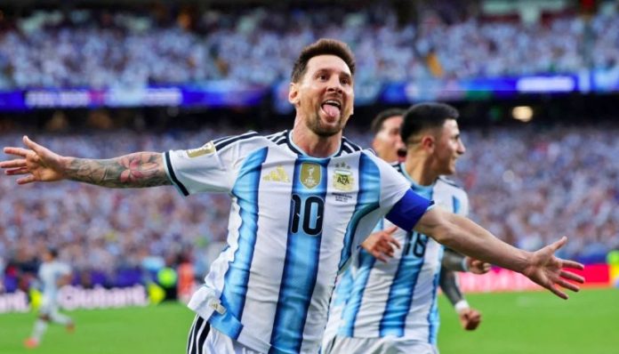 Argentine football sensation, Lionel Messi.