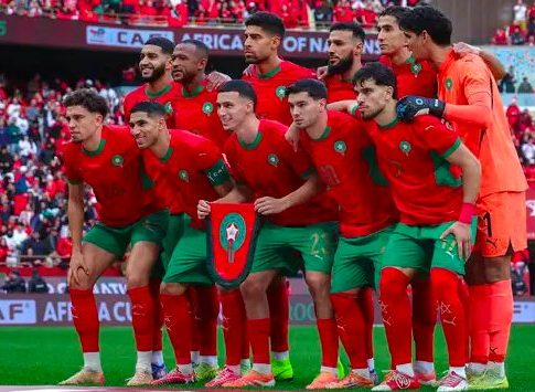 Morocco's senior men's football team.