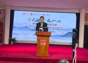 Director of the China Cultural Centre in Nigeria, Yang Jianxing