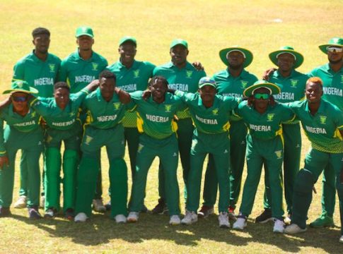 Nigeria's senior men's cricket team, the Yellow Greens.
