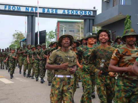 Nigerian Air Force Holds Nationwide Route March Exercise