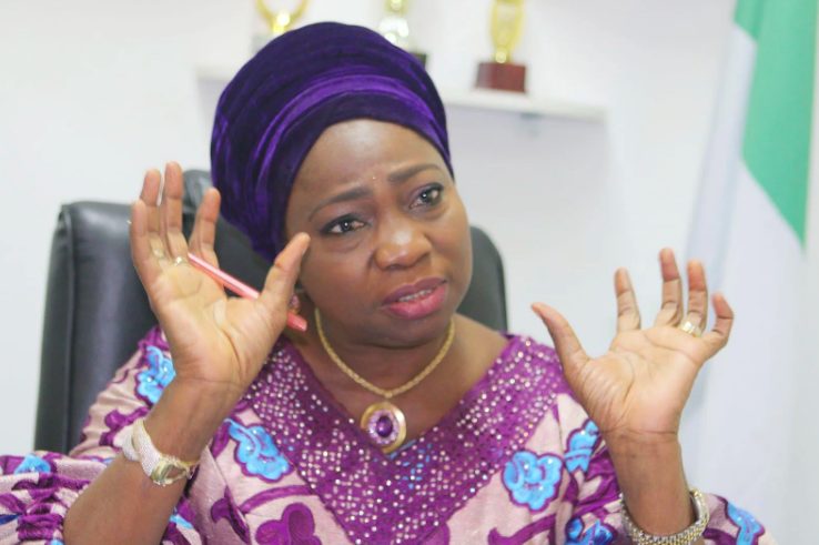 Nigerians in Diaspora Commission (NiDCOM), Abike Dabiri-Erewa.