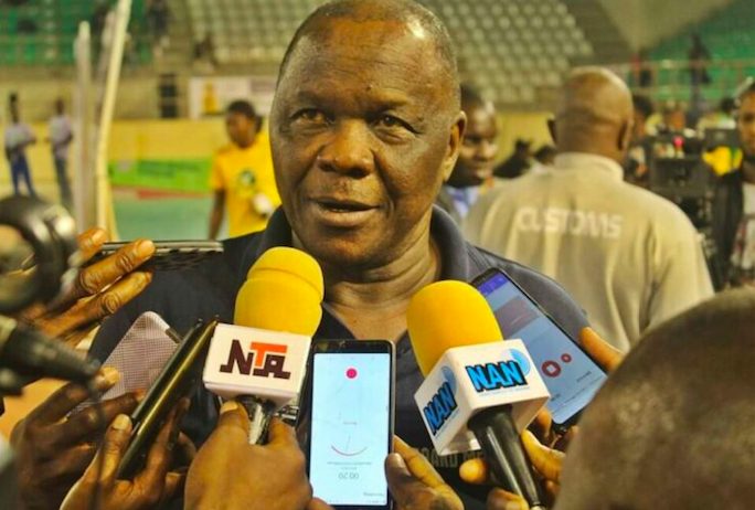 President of the Nigeria Volleyball Federation (NVBF), Musa Nimrod
