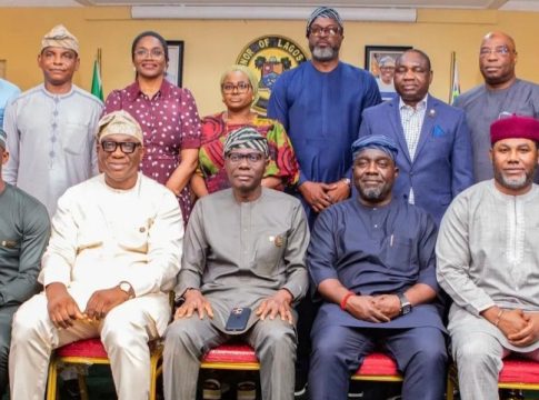 Image from the inauguration of the Local Organising Committee for the maiden National Intermediate Games, scheduled to hold In Lagos State.