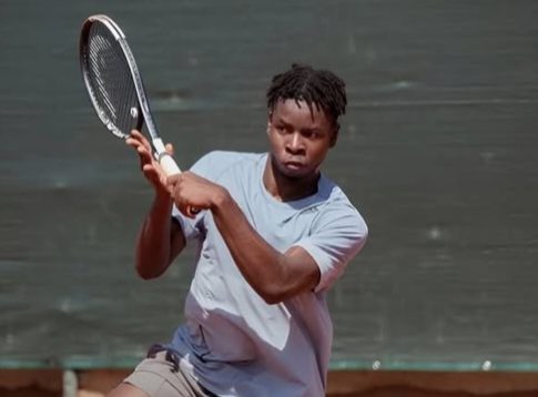 Nigerian tennis sensation, Seyi Ogunsakin competing at the at the 2026 ITF J30 World Tennis Tour Junior Championship.