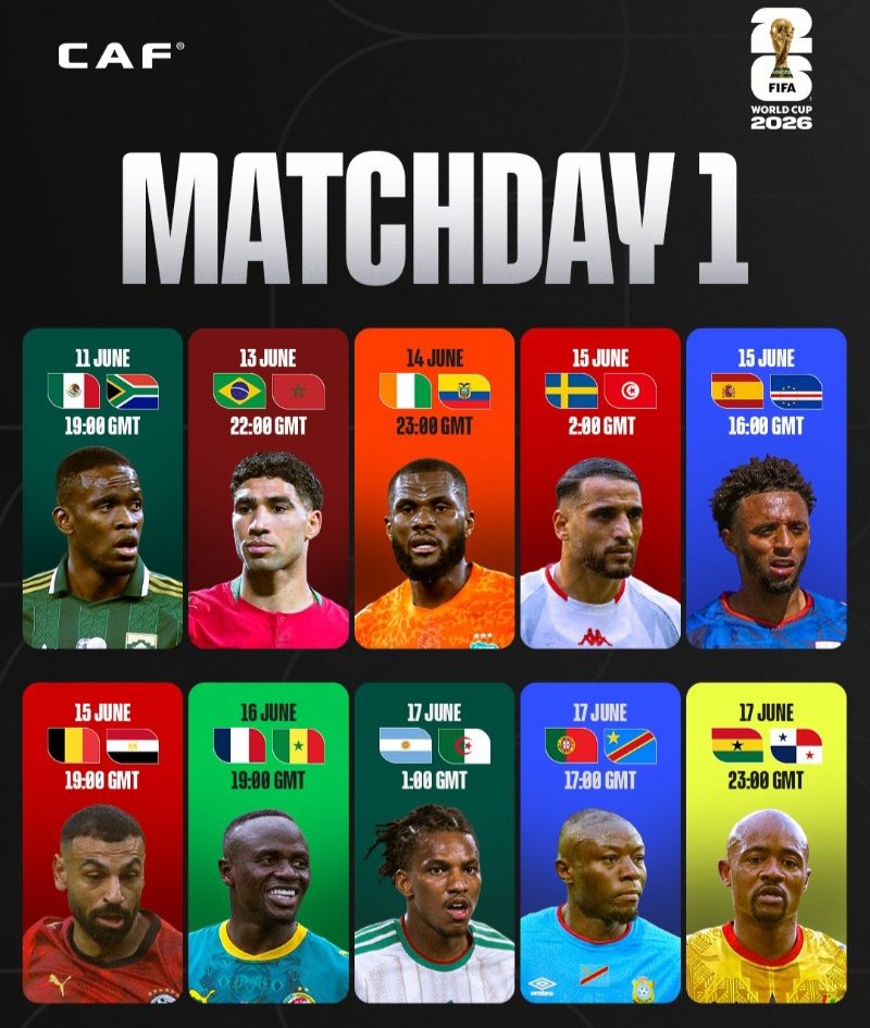 CAF 2026 FIFA World CUp