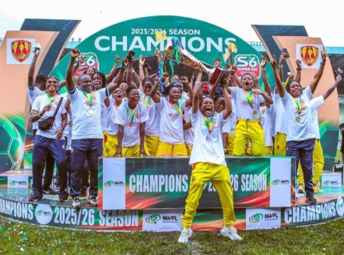 Edo Queens Claim Nigeria Women Football League (NWFL) Premiership Title.
