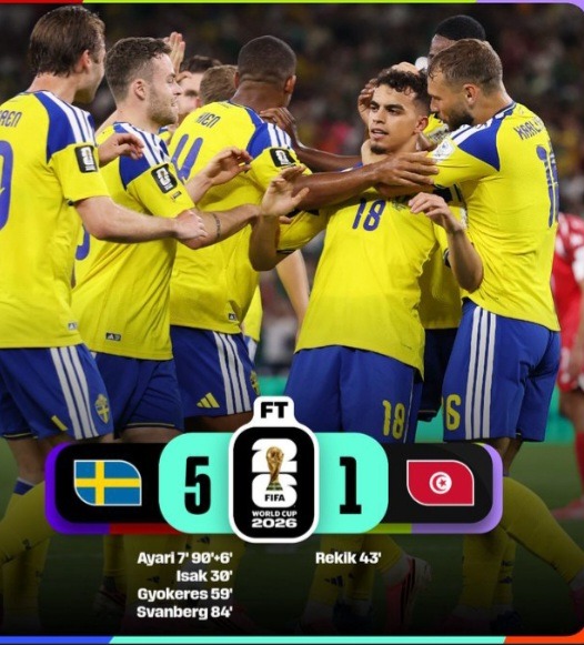 Sweden Tunisia