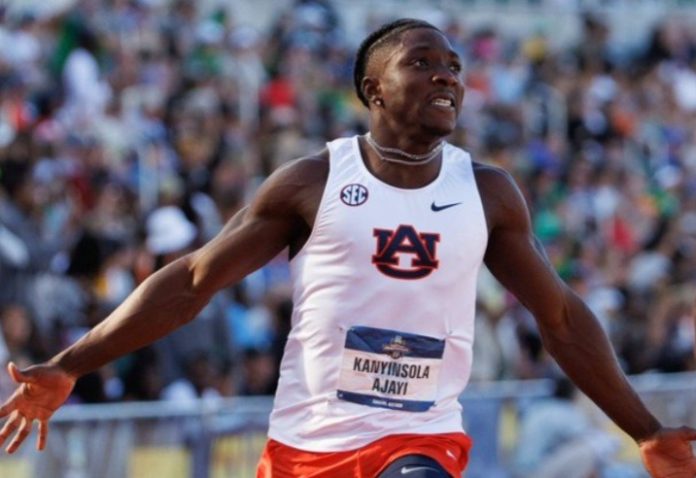 Nigerian sprinter Ajayi Kayinsola