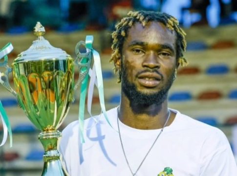 Emerging tennis star, Canice Abua.
