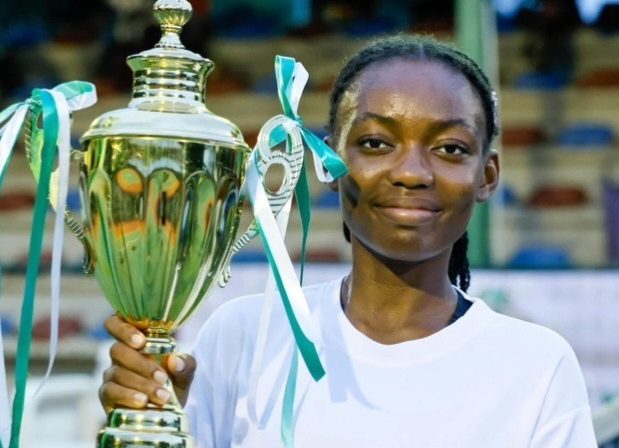 Nigerian tennis star, Etoro Bassey.