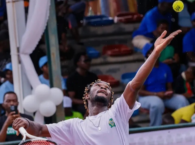 Emerging tennis star, Canice Abua