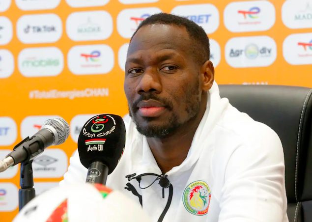 Senegal coach, Pape Bouna Thiaw.