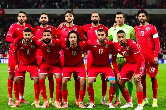 Tunisia squad.