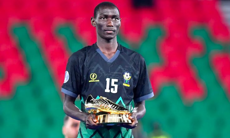 Tanzania forward, Dismas Shida Athanasi.