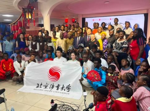Image of the Passion of Chinese Wushu: Cultural Heritage Chinese Wushu Premium Exhibition, hosted by the China Cultural Centre in Abuja, Nigeria.