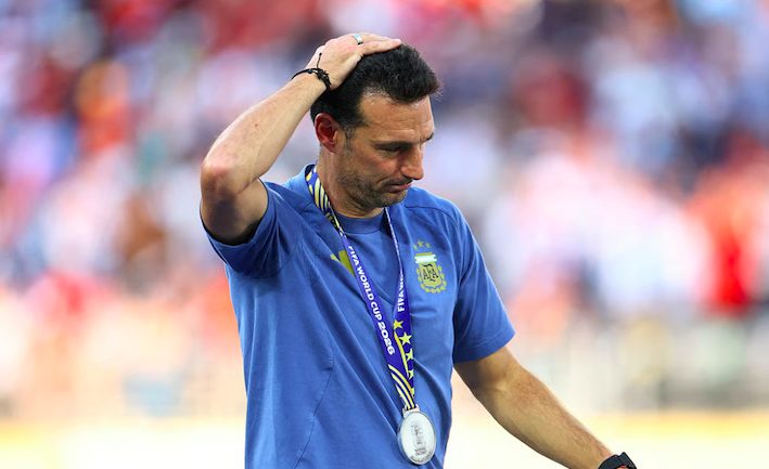 Argentina coach, Lionel Scaloni