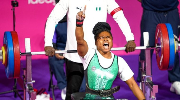 Team Nigeria's Esther Nworgu.
