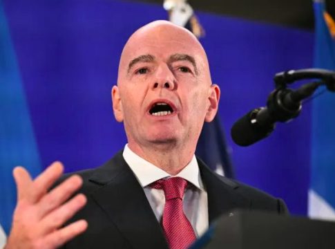 FIFA President, Gianni Infantino.