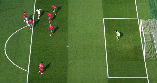 France forward Kylian Mbappe scores brilliant goal.