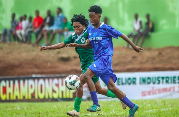 Ghetto Tigers Ladies captain Ruth Origbo in action.