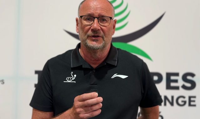 ITTF Sports Development Director, Mikael Andersson