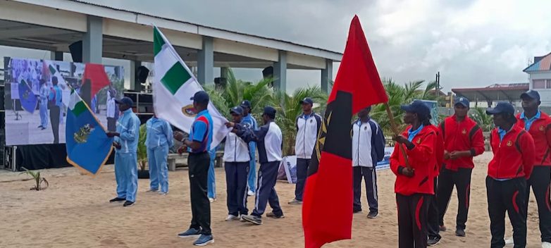Nigerian Military Wrestlers Target Global Beach Glory