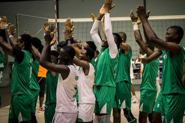 Nigeria's men's volleyball team vs Benin 2
