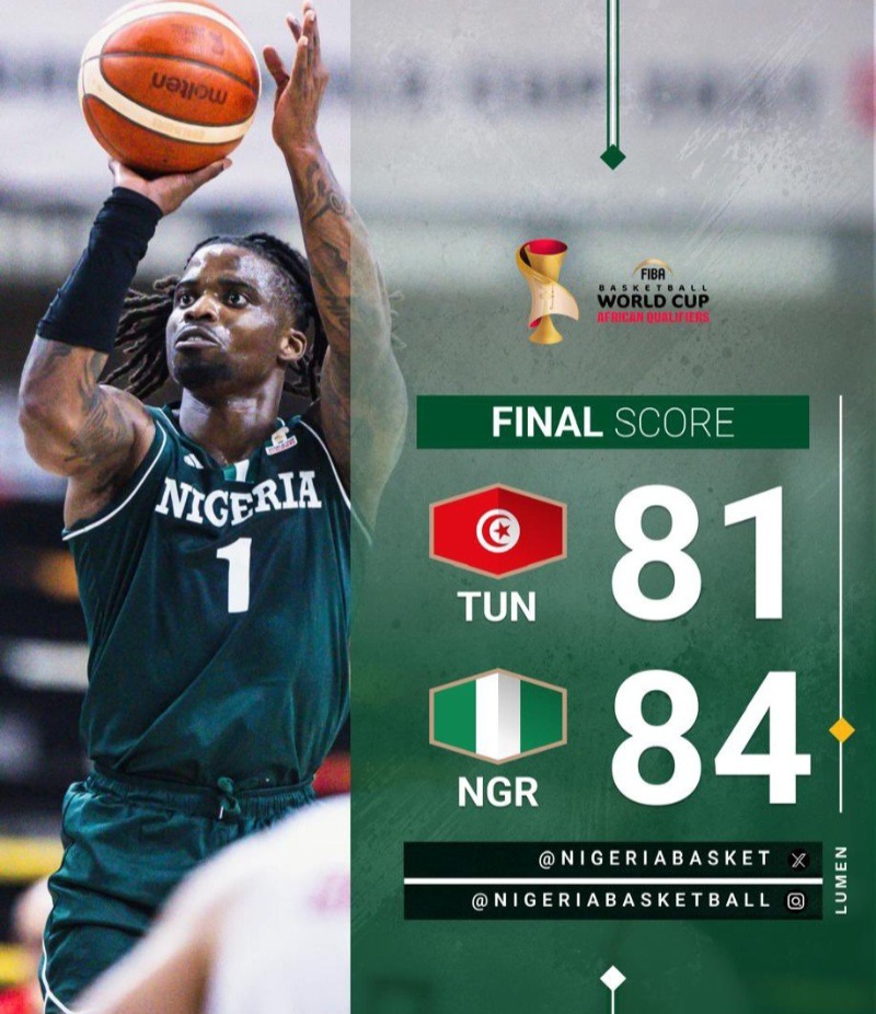 D'Tigers Nigeria Tunisia