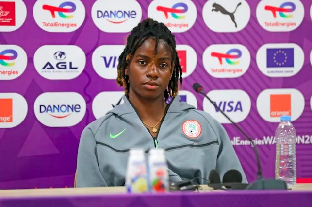 Super Falcons of Nigeria forward, Esther Okoronkwo