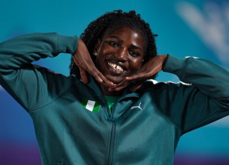Team Nigeria's Temitope Adesina