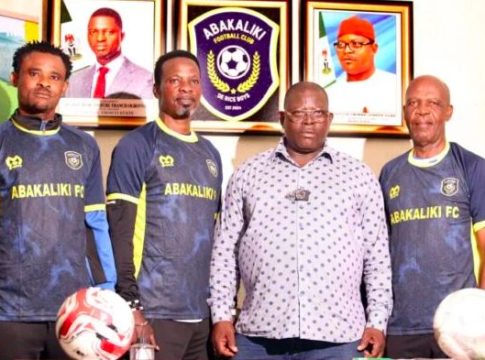 Abakaliki FC Appoints Two Assistant Coaches, Trainer