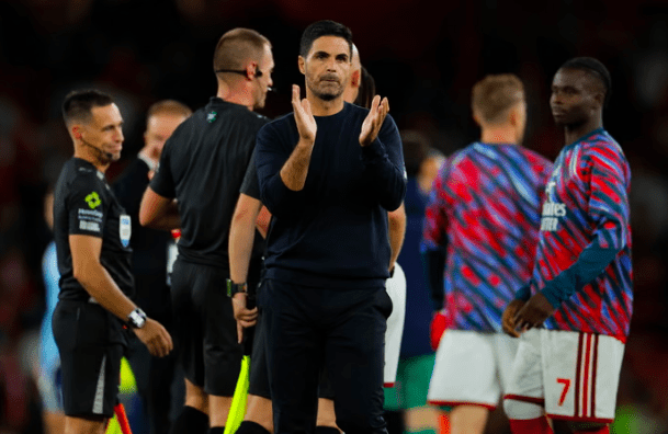 Arsenal manager, Mikel Arteta