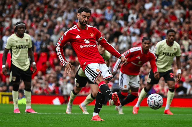 Bruno Scores penalty