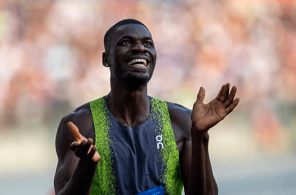 Nigerian athlete, Ezekiel Nathaniel.