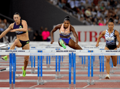 American Masai Russell Claims Tobi Amusan’s 100m Hurdles World Record.