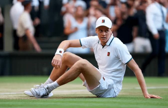 Men's tennis world number one, Jannik Sinner