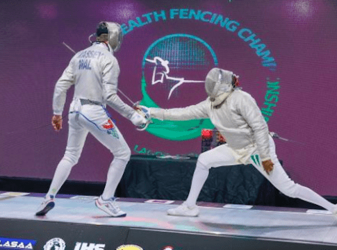 Nigeria Fencing President Adeyinka Wins Historic Commonwealth Silver