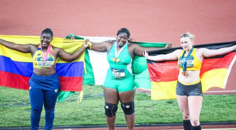 Nigerian athlete, Jessica Oji