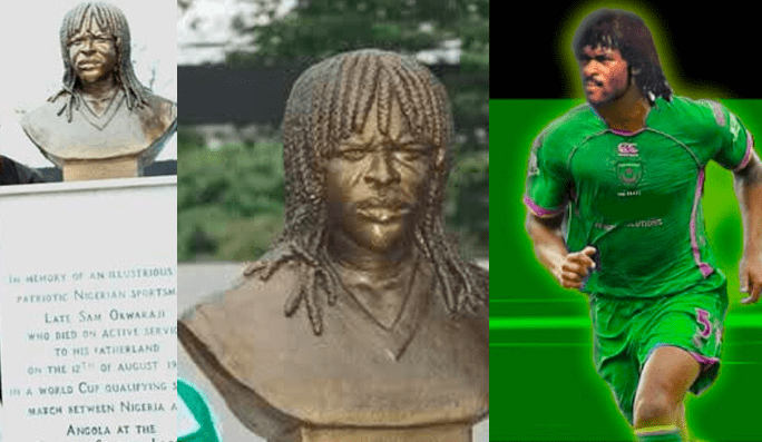 Nigerian football legend, Samuel Okwaraji.