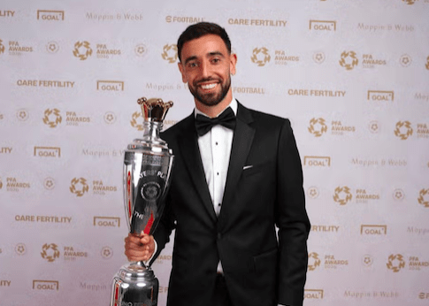 PFA Names Bruno Fernandes Player of the Year