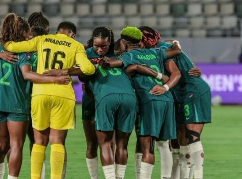 The Super Falcons of Nigeria.