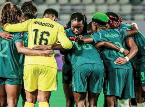 The Super Falcons of Nigeria.