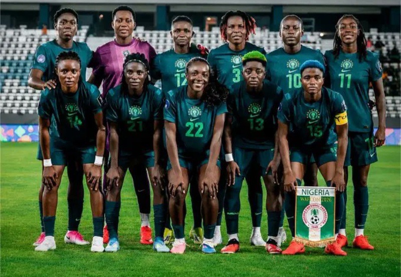 The Super Falcons of Nigeria.