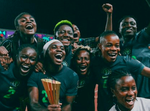 The Super Falcons of Nigeria.