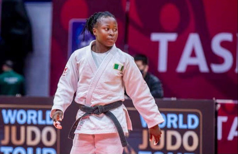 Team Nigeria's Enku Ekuta.
