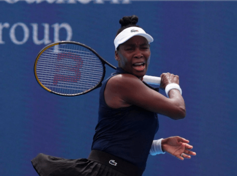 Two-time US Open singles champion, Venus Williams.
