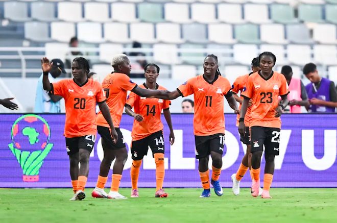Zambia's senior women's football team